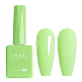 Vernis à ongles CANNI vert pastel en bouteille