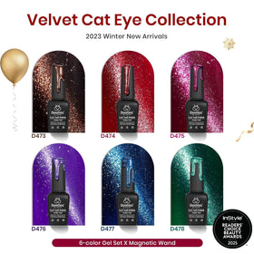 Vernis à ongles Cat Eye Beetles avec couleurs interstellaires