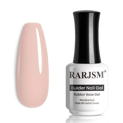 Vernis à ongles en gel base caoutchouc RARJSM 15ml vue de face