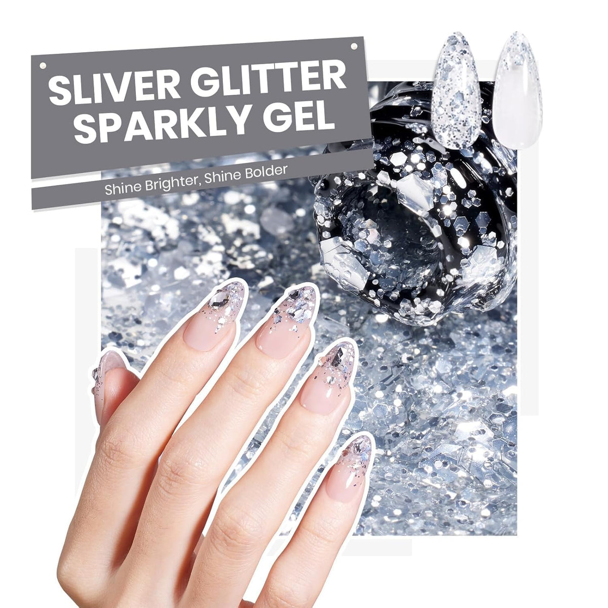 Vernis à ongles en gel beetles avec finition brillante