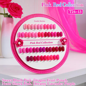 Vernis à ongles en gel Double Rhythm couleur rose pitaya dans son flacon
