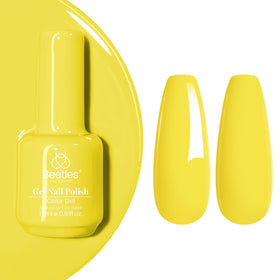 Vernis à Ongles en Gel Jaune 15ML A649 vue de face