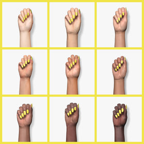 Vernis à Ongles en Gel Jaune 15ML avec lampe UV pour durcissement