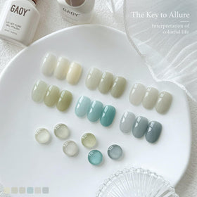 Vernis à ongles GAOY en teinte vert menthe, 6,5 ml