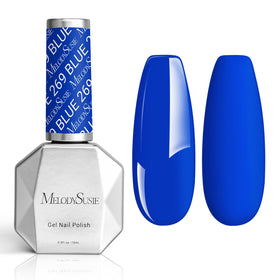 Vernis à ongles gel bleu royal épais 15 ml de MelodySusie, vue avant