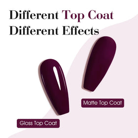 Vernis à ongles gel CANNI - flacon ouvert montrant la texture