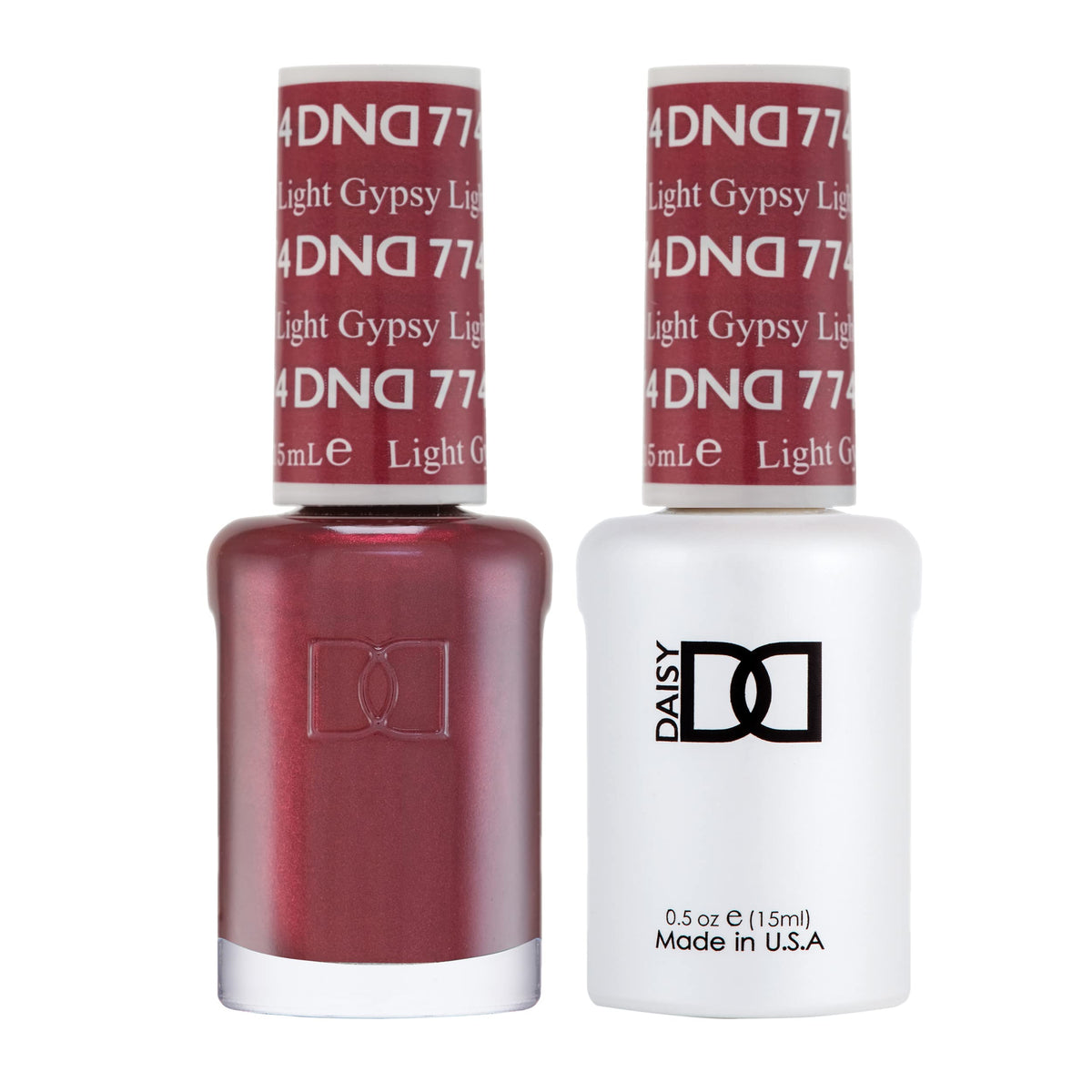 Vernis à ongles gel DAISY DND Gypsy Light #774 15 ml vue de devant