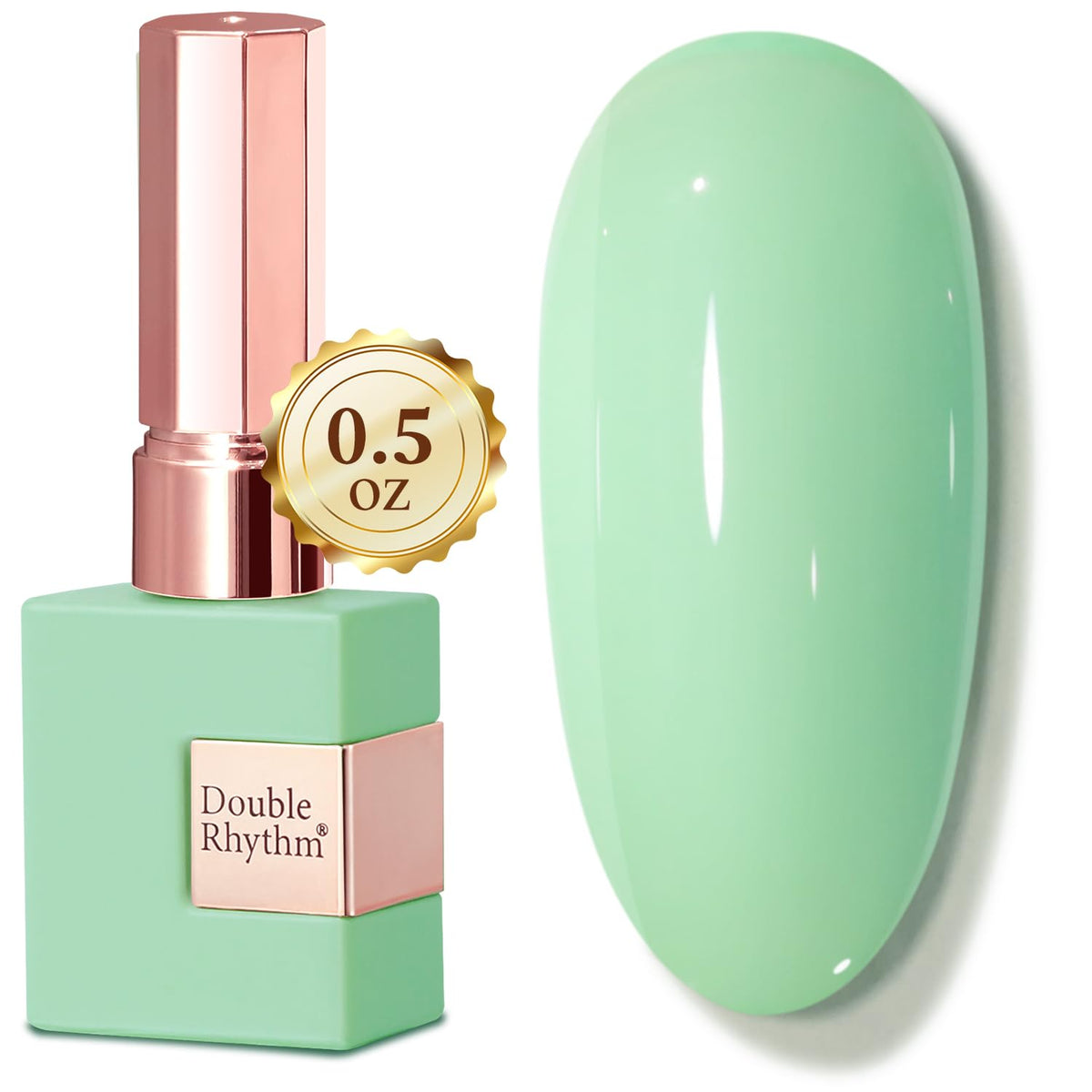 Vernis à ongles gel Double Rhythm 15ML bouteille avant vue