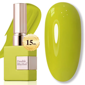 Vernis à ongles gel Double Rhythm 15ml Olive Green devant