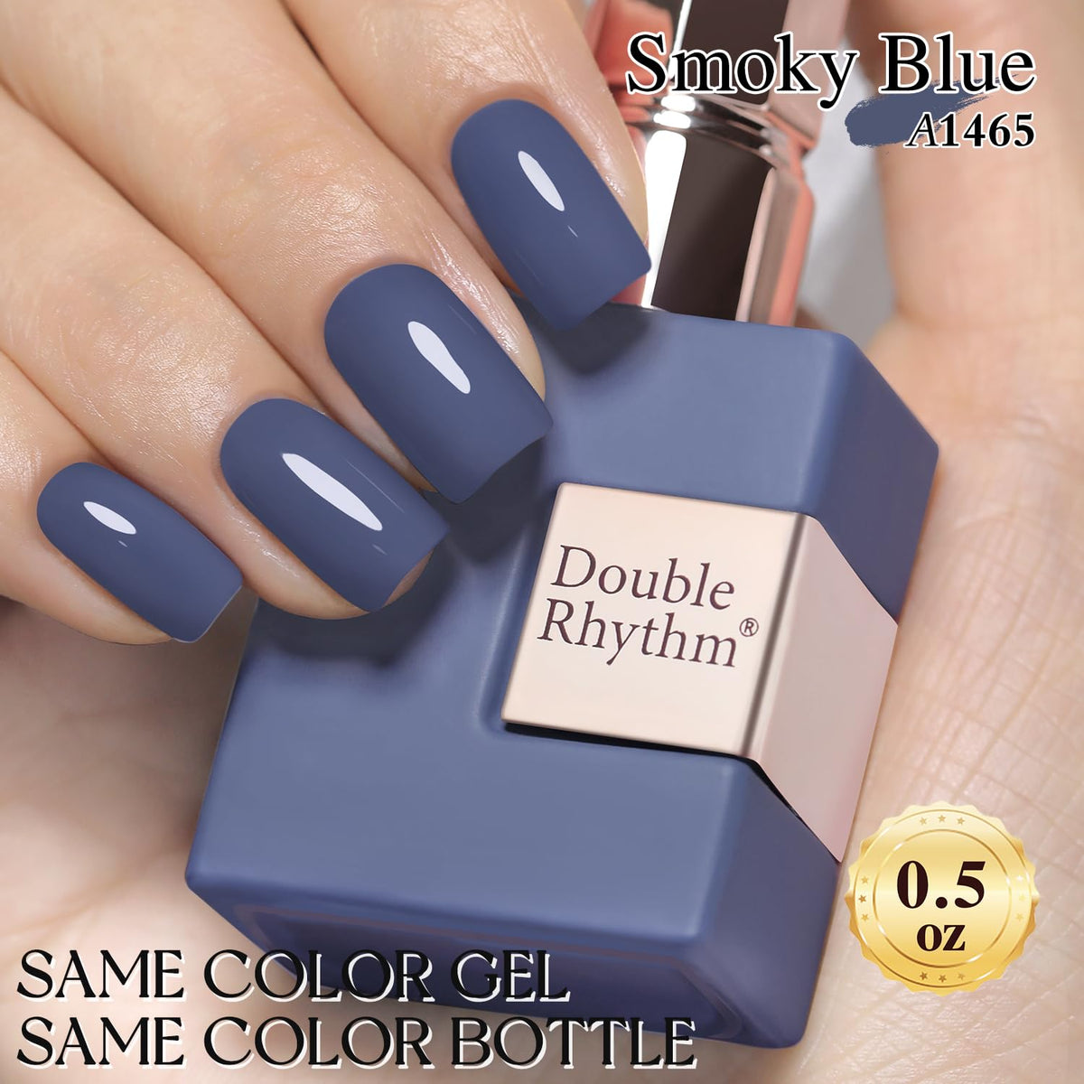 Vernis à ongles gel Double Rhythm 15ML sur une table de manucure