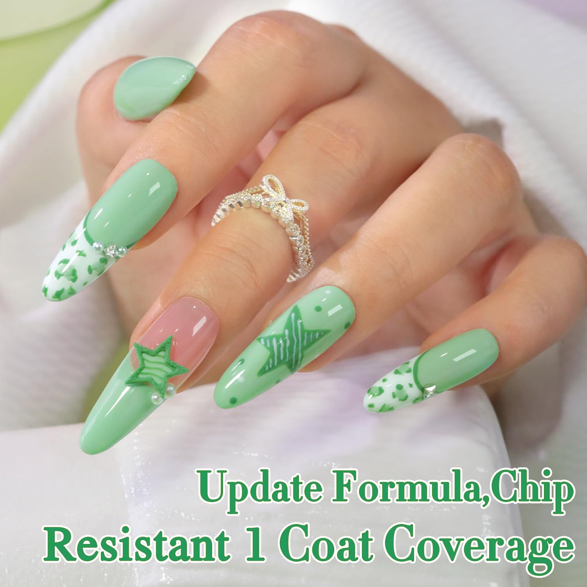 Vernis à ongles gel Double Rhythm avec accessoires de manucure