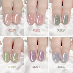Vernis à ongles gel GAOY couleur rose, 7,3 ml