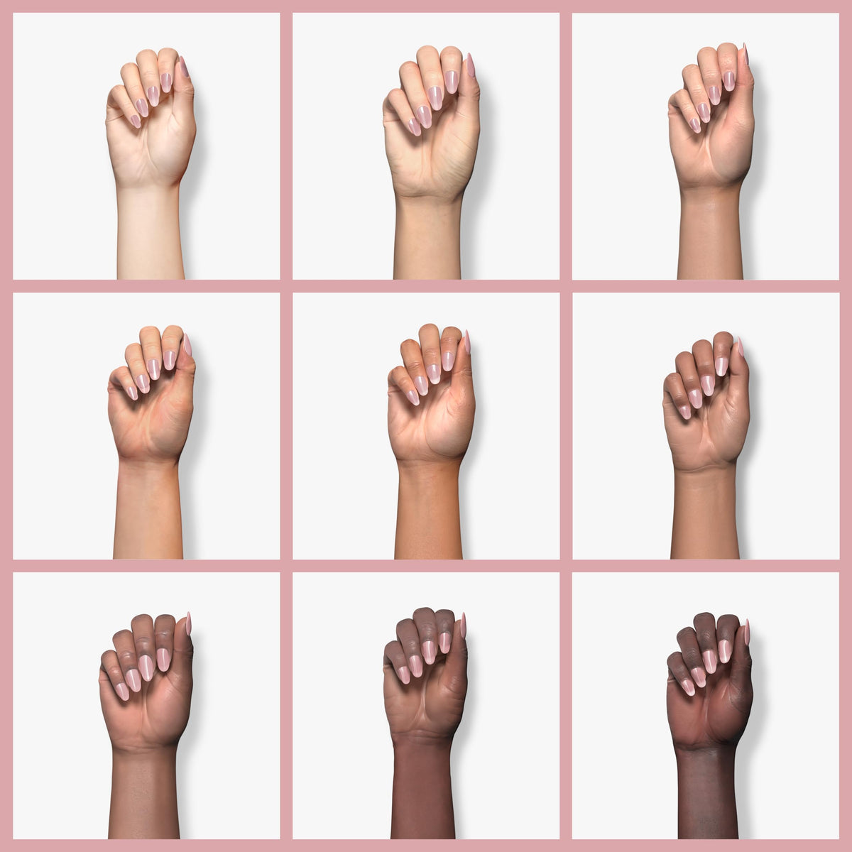 Vernis à ongles gel jelly rose modelones avec pinceau large