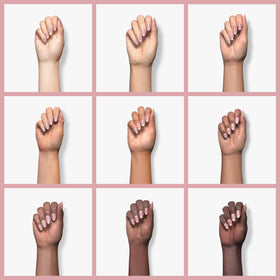 Vernis à ongles gel jelly rose modelones avec pinceau large