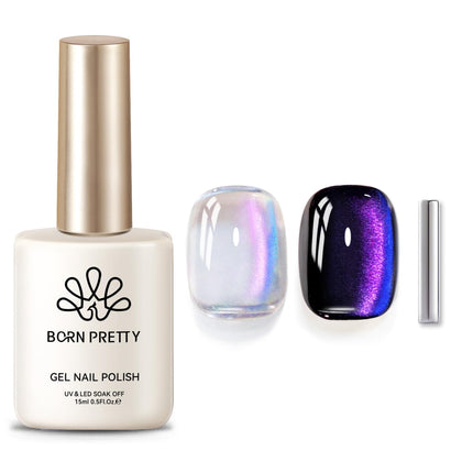 Vernis à ongles gel magnétique Born Pretty 15ml couleur Chameleon