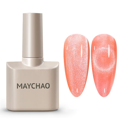 Vernis à ongles gel MAYCHAO 15ML couleur corail en bouteille