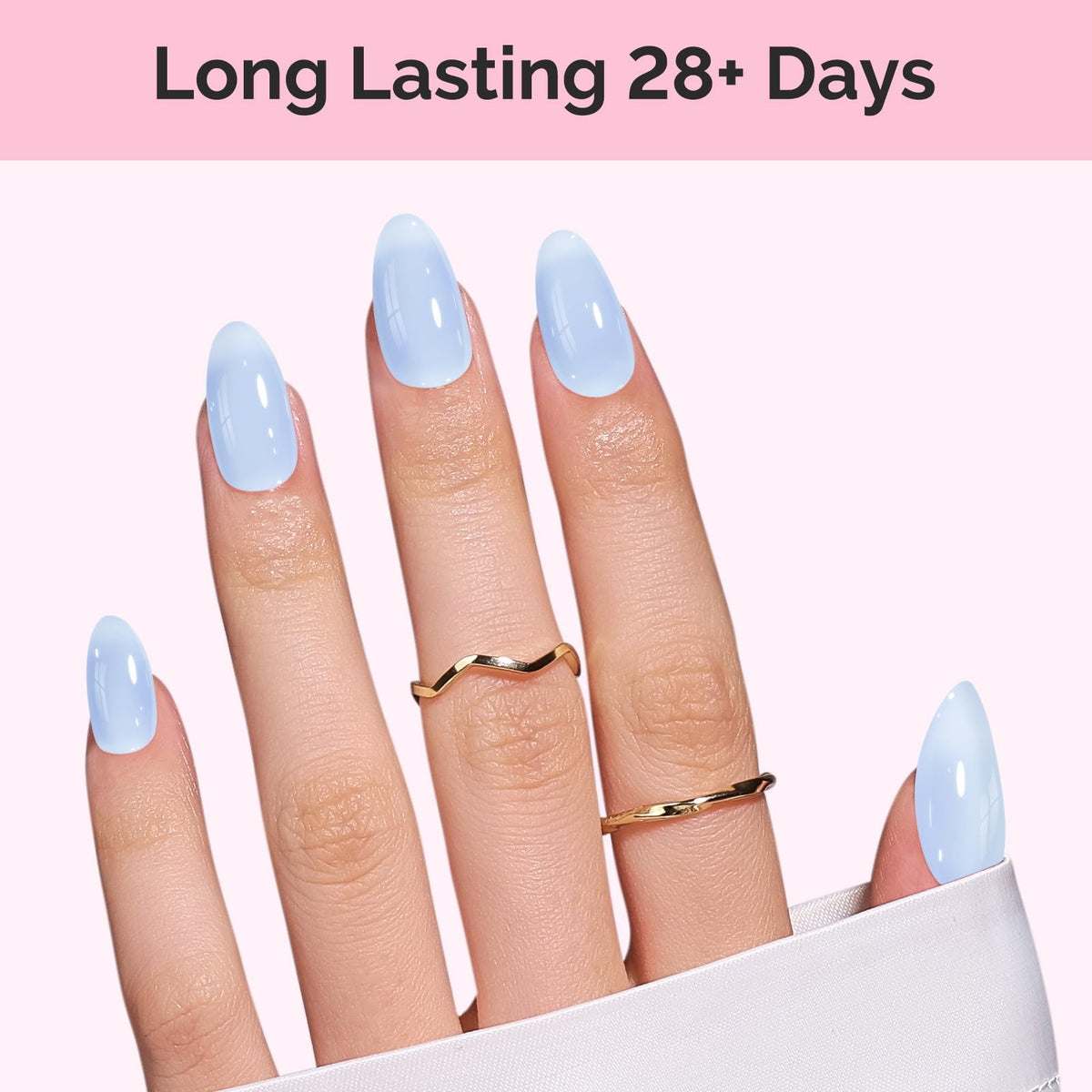 Vernis à ongles gel MelodySusie Jeweliver dans un cadre de manucure