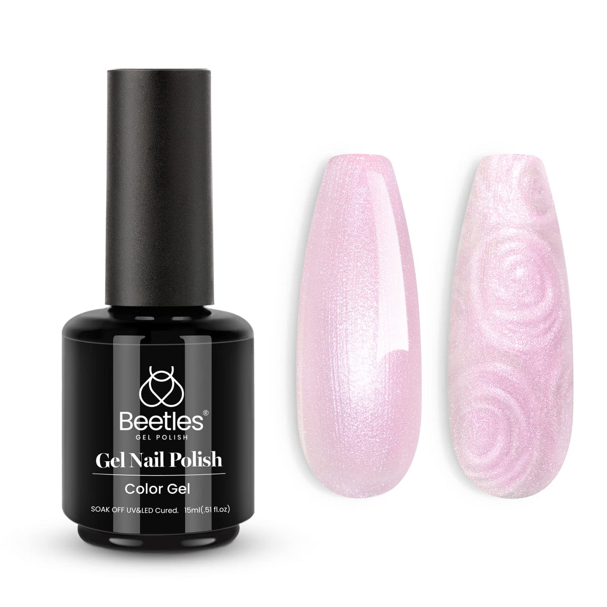 Vernis à Ongles Gel Milky Pink 15ML Sakura Pudding de beetles