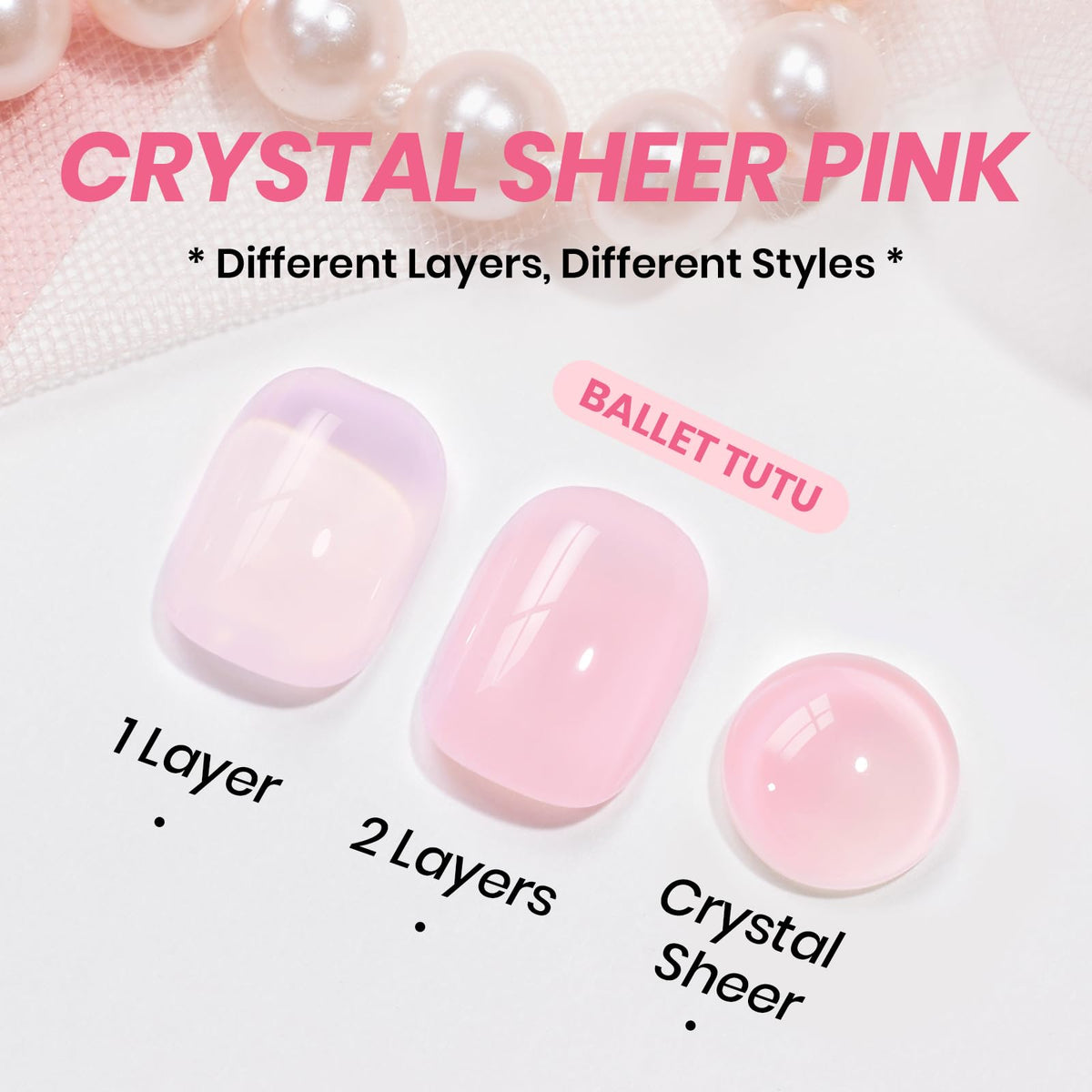 Vernis à ongles gel nude Beetles 15ml avec applicateur