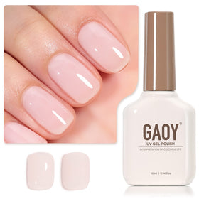 Vernis à ongles gel rose clair GAOY 16ml vue avant
