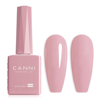Vernis à ongles gel rose pâle CANNI bouteille vue de face