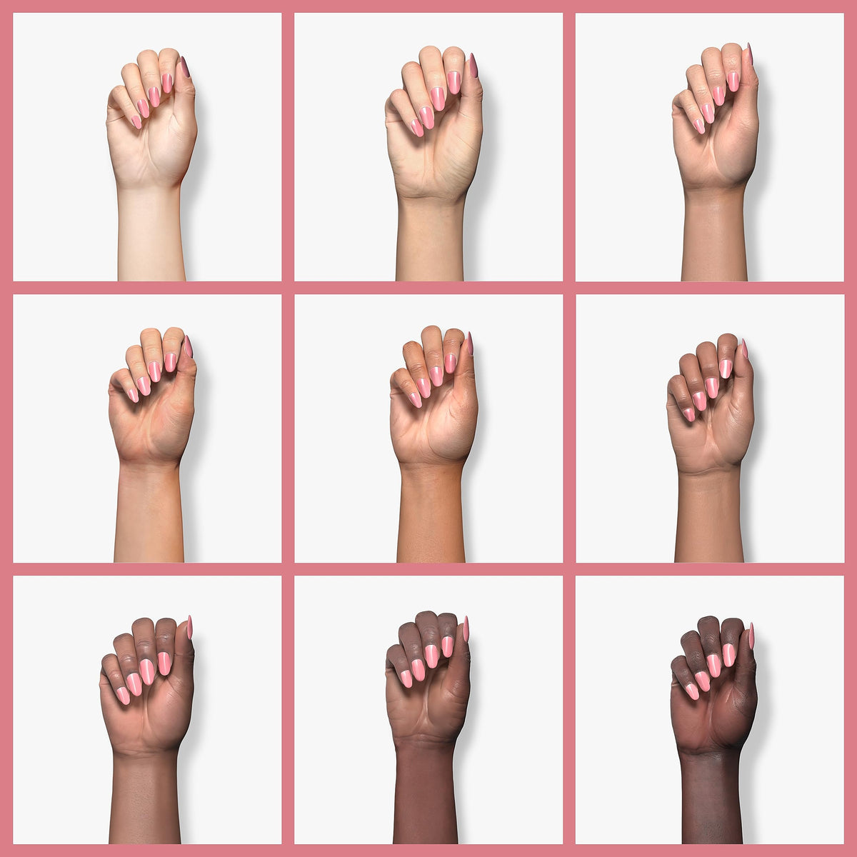 Vernis à ongles gel rose transparent RARJSM 15ml, lampe UV utilisée pour durcissement