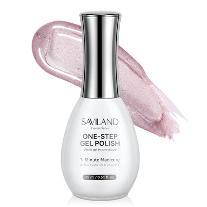 Vernis à Ongles Gel SAVILAND 15ml Lilas Haze avant