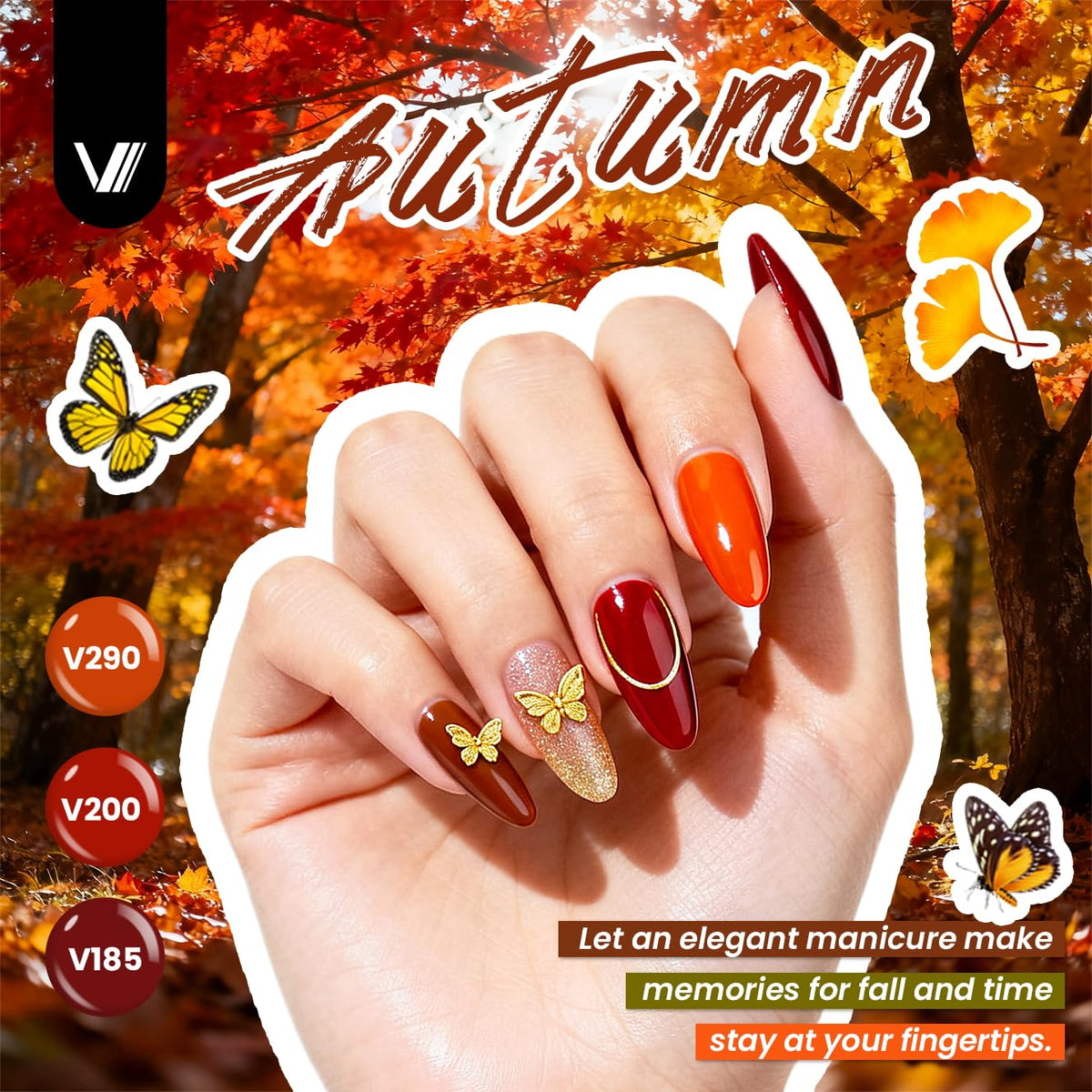 Vernis à ongles gel VANREESA en différentes couleurs