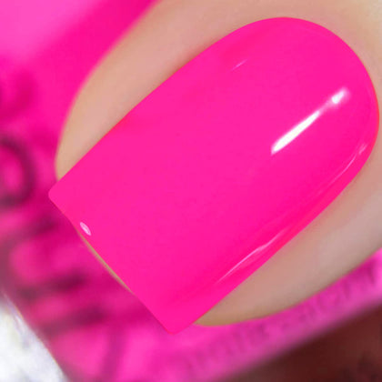 Vernis à ongles gel Vishine 15ml rose flamboyant front view