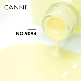 Vernis à ongles jaune pastel CANNI applicateur