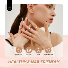 Vernis à ongles jelly gel de beetles avec brillance élevée