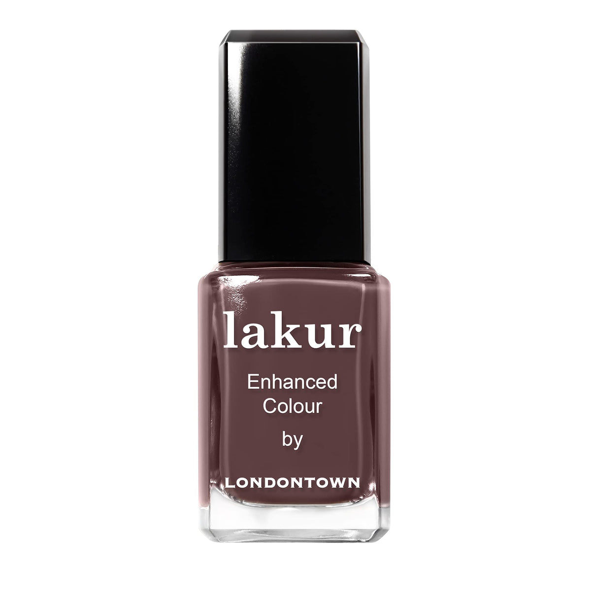 Vernis à ongles LONDONTOWN couleur Teak, bouteille vue de face