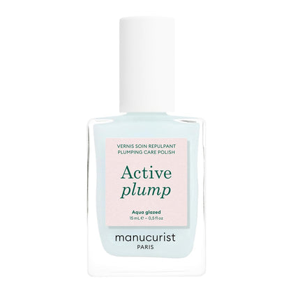 Vernis à Ongles Manucurist Active Plump Aqua Glazed 15ml, vue avant
