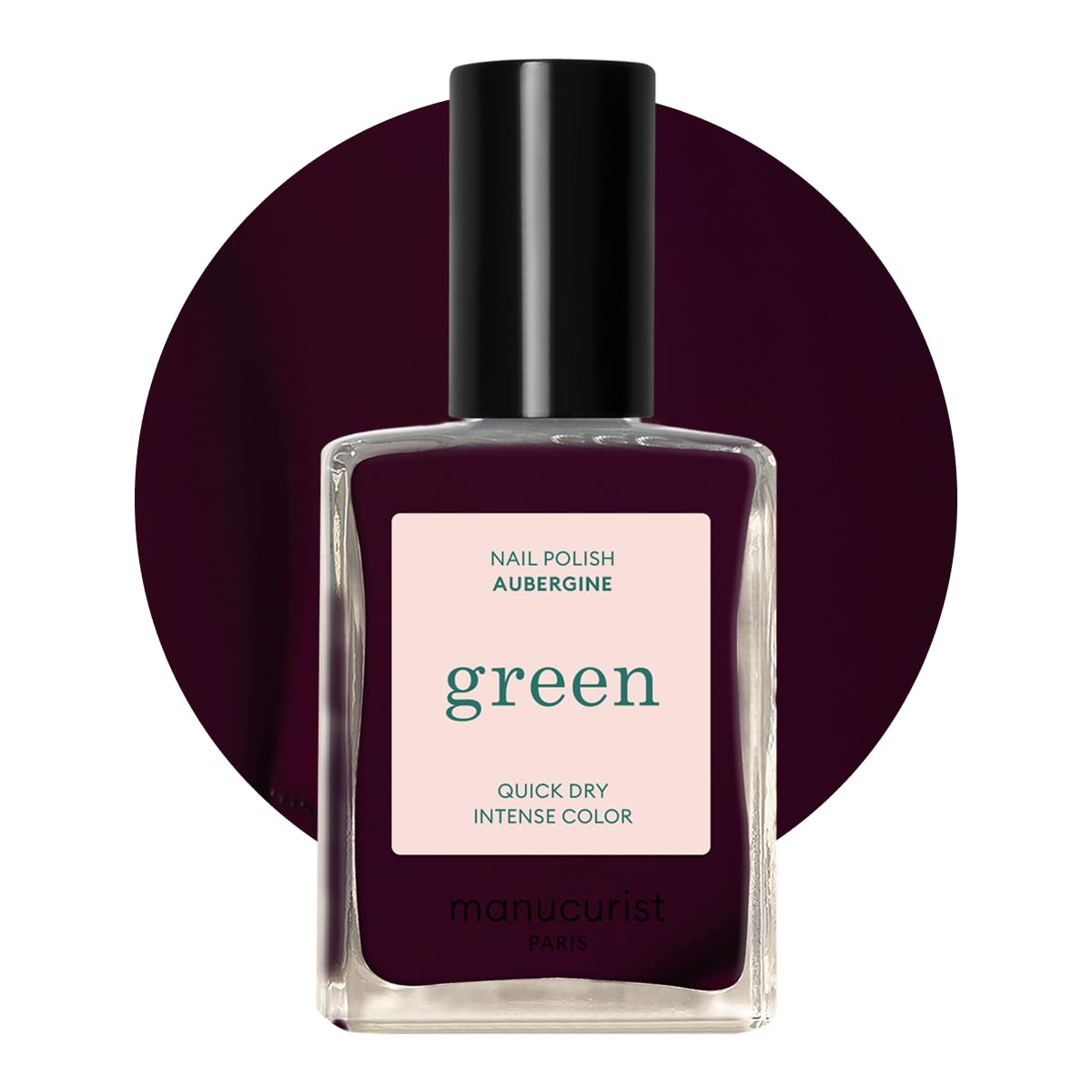 Vernis à Ongles Manucurist Aubergine 60g vue avant