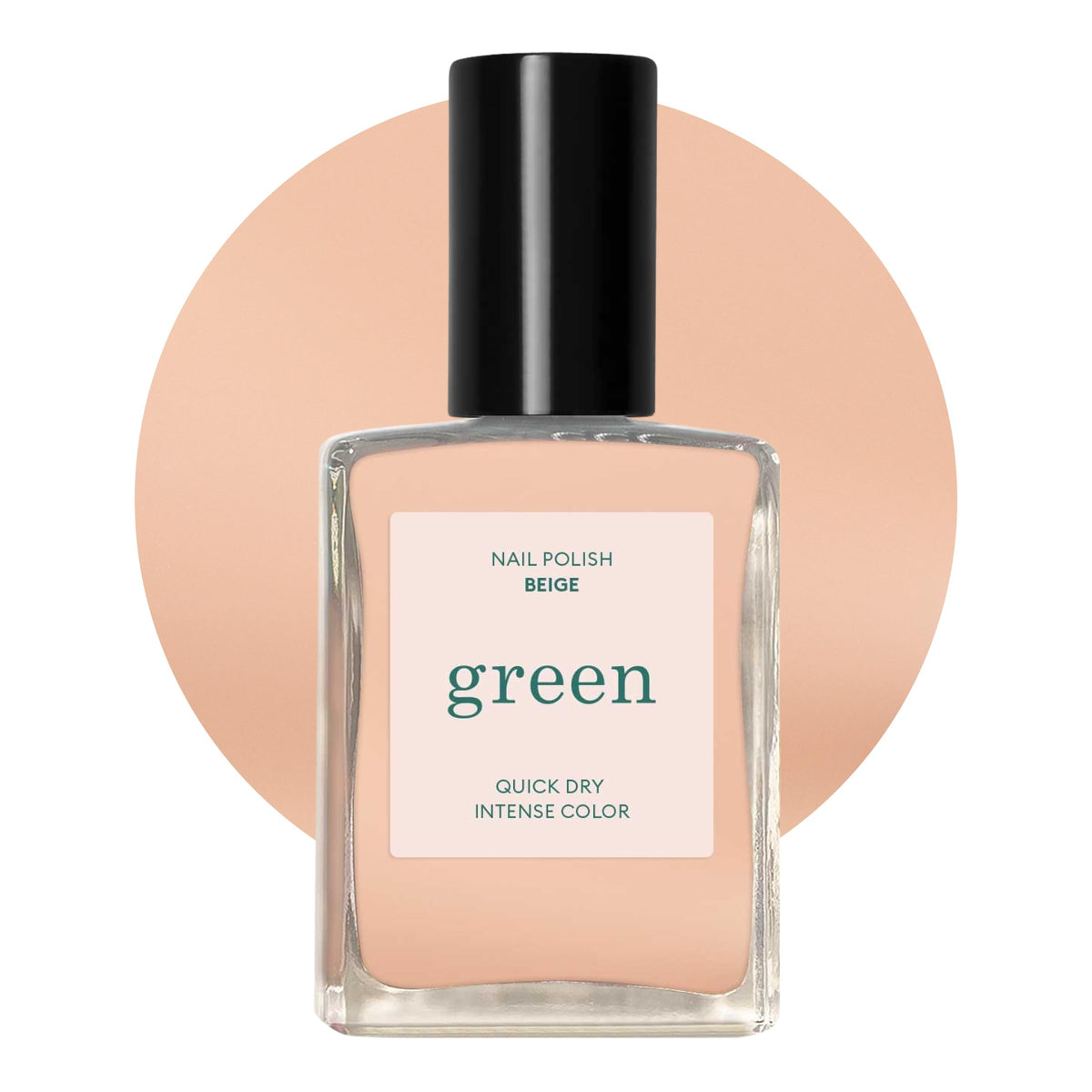 Vernis à Ongles Manucurist Beige Vert 59g vue de face