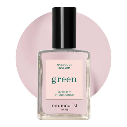 Vernis à ongles Manucurist Blossom rose clair vue de face