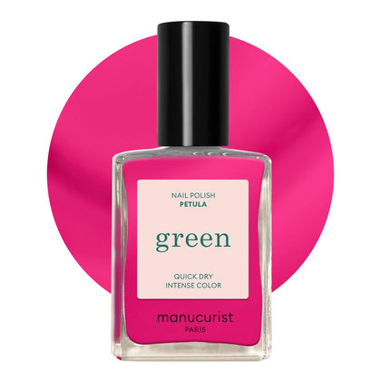 Vernis à ongles Manucurist Pétula rose profond vue avant