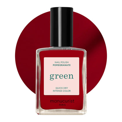 Vernis à ongles Manucurist Pomme Grenade Rouge Framboise 60g vue de face
