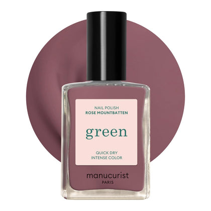 Vernis à ongles Manucurist Rose Mountbatten taupe pink vue avant