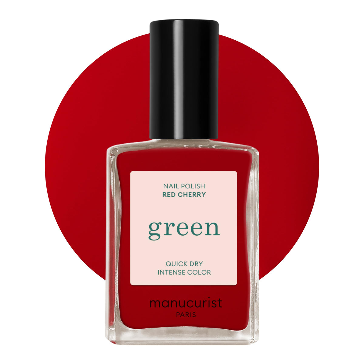 Vernis à ongles Manucurist Rouge Cerise devant