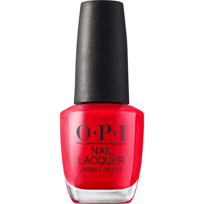 Vernis à ongles OPI Cajun Shrimp orange éclatant vue de face