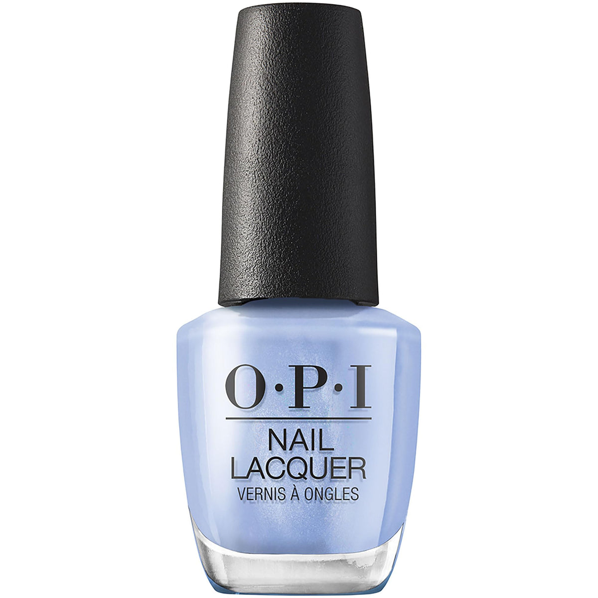 Vernis à ongles OPI Can't CTRL Me bleu clair pailleté avant