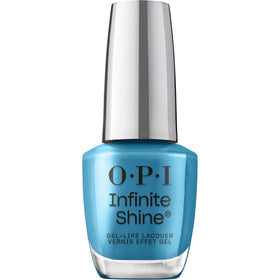 Vernis à ongles OPI It's In Your Jeans couleur bleue opaque