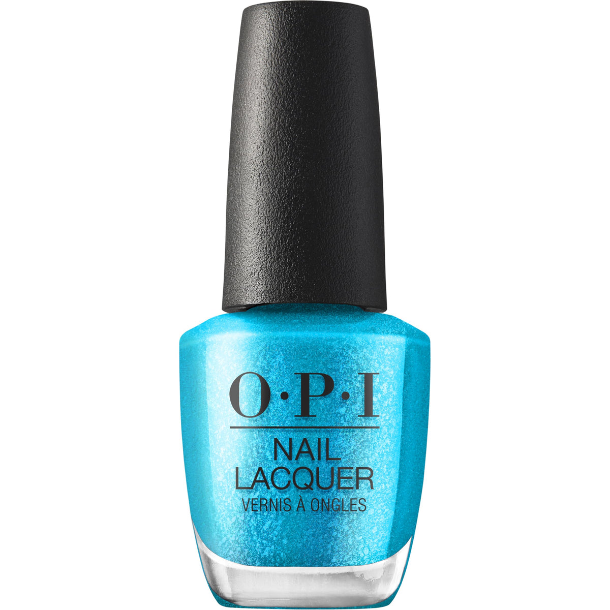 Vernis à Ongles OPI Sky Blue's the Limit, turquoise éclatant, vue avant