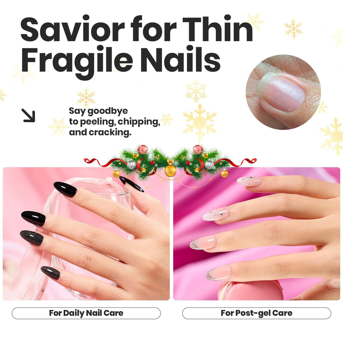 Vernis à ongles pailleté beetles couleur rouge