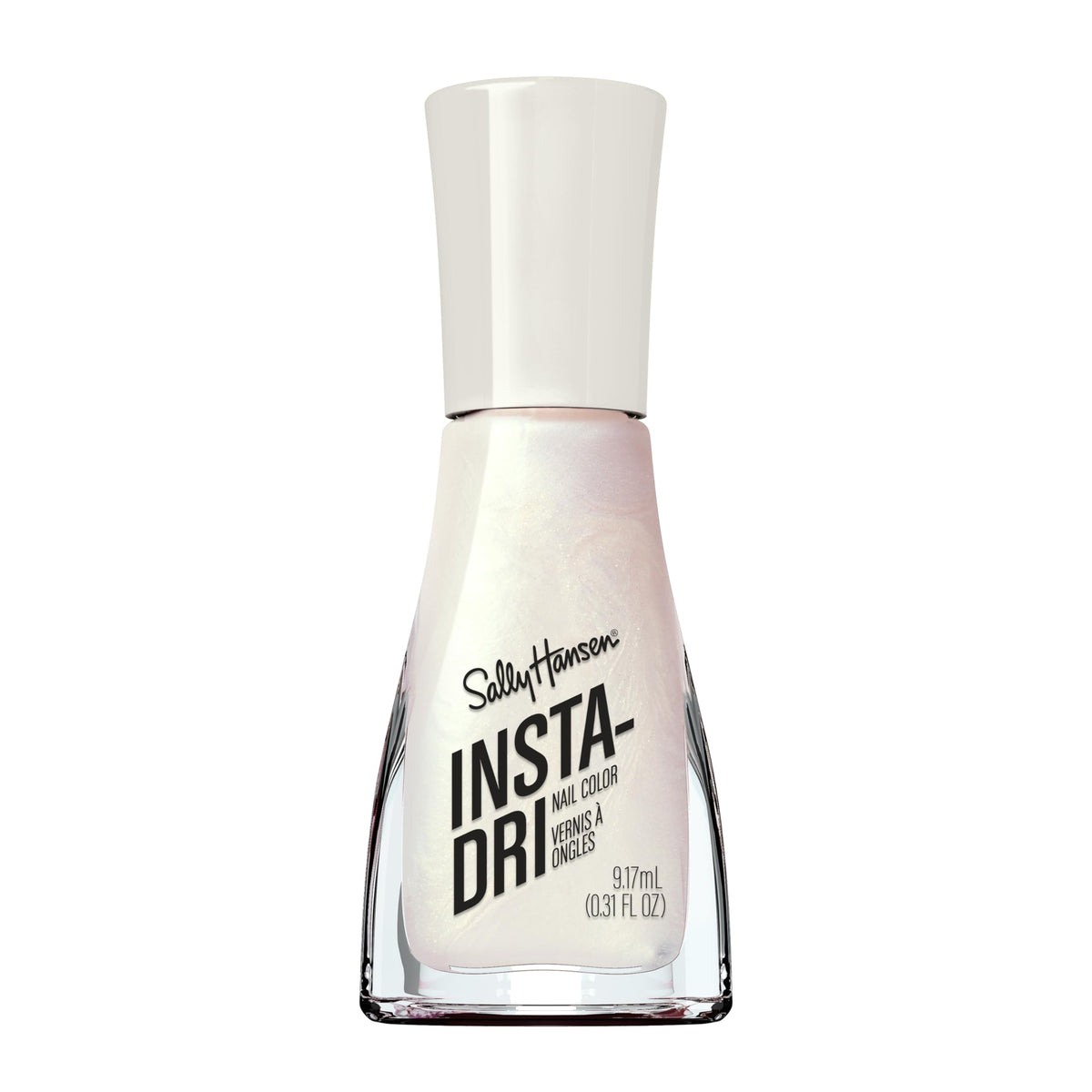Vernis à ongles Sally Hansen Insta-Dri 61 Silk en couleur blanche laiteuse