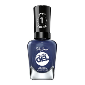Vernis à ongles Sally Hansen Miracle Gel 609 Midnight Mod en bleu marine vue avant