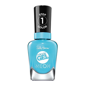 Vernis à ongles Sally Hansen Miracle Gel Neon Bleu 53 Miami Ice, vue avant