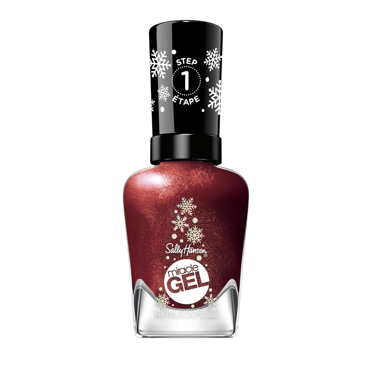Vernis à ongles Sally Hansen Miracle Gel Rouge Éclatant vue de face