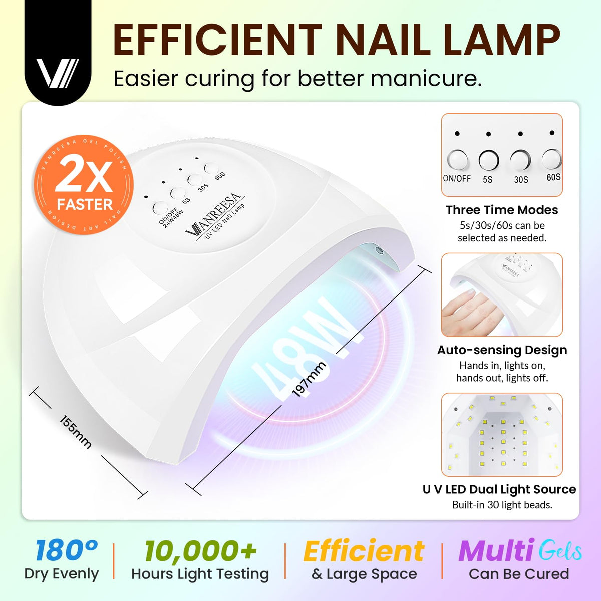 Vernis à ongles VANREESA avec finition brillante